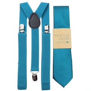 Conjunto de corbatas de colores vino Y Rojo para hombre Y mujer, corbatas <span class=keywords><strong>con</strong></span> <span class=keywords><strong>tirantes</strong></span> de 6cm Y espalda en Y, color rosa Y negro, accesorio Formal para fiesta de boda, <span class=keywords><strong>camisa</strong></span> Y pantalones, 2,5 cm - Product Image 4