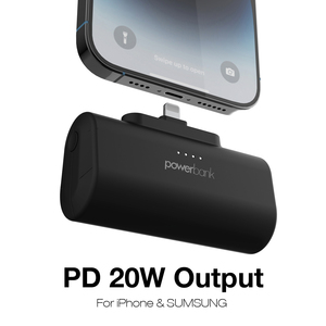 พาวเวอร์แบงค์ขนาดเล็ก 5000mah รองรับโลโก้สั่งทำ ขายดี ใช้เป็นของขวัญส่งเสริมการขาย ชาร์จเร็ว PD20w - Product Image 2