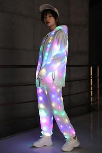 Abbigliamento da ballo a LED all'ingrosso <span class=keywords><strong>in</strong></span> abiti luminosi set <span class=keywords><strong>Costume</strong></span> da illuminazione colorato LED flash dance wear per uomo e donna - Product Image 3