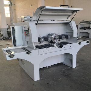 Machine de découpe de bois de scie à double ligne droite multi-lames de haute précision pour bande de bois massif carrée - Product Image 5