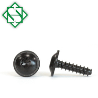 Vis à tarauder Hongsheng M3 à M8, oxyde noir avec finition cirée, fabrication chinoise, acier au carbone zingué, tête ronde Torx