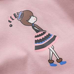 Vêtements en gros pour filles, t-shirts en coton imprimé de Taïwan, achat en gros en provenance de Chine - Product Image 4