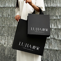 Sacs cadeaux en papier d'art de luxe avec logo personnalisé, personnalisation de montres, recyclables, boutique, petite série, commande d'essai