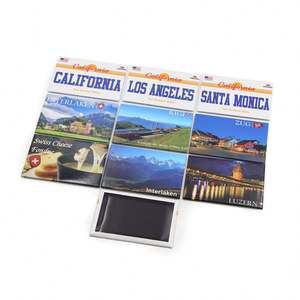 Photos imprimées transformées en aimants personnalisés, aimant de réfrigérateur souvenir d'Amsterdam, du Maroc - Product Image 6