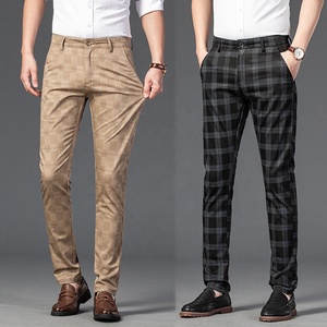 green emerald velvet dress Plaid&Plain Men's Navy Blue Stretch Dress Pants