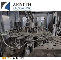 Machine de remplissage automatique de boissons gazeuses en canettes/bouteilles, ligne de production de bière, de soda et d'eau pour canettes en PET et en verre