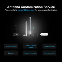 Antenne WiFi extérieure double bande 2,4 GHz 5,8 GHz en fibre de verre avec connecteur N mâle et gain de 10 dBi pour extension WiFi et routeur hotspot