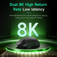 Souris de jeu magnétique Ajazz X Nearlink AJ139P NL Ultra Star Flash Edition avec puce Star Flash, double taux de retour élevé 8K