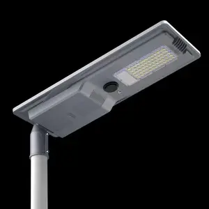 Energy Saving Outdoor Ip65 Battery Monocrystalline Silicon Panel Smd5054 Waterproof All In One LED Solar Streetlight