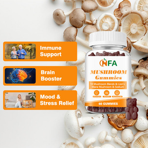 Gommes multi-champignons de la meilleure qualité pour aider les femmes à soutenir la fonction cérébrale immunitaire des hommes Supplément de bonbons aux champignons - Product Image 3