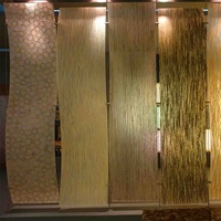 Panneau sandwich en résine acrylique translucide pour la décoration de cloisons et les portes coulissantes pour l'intérieur