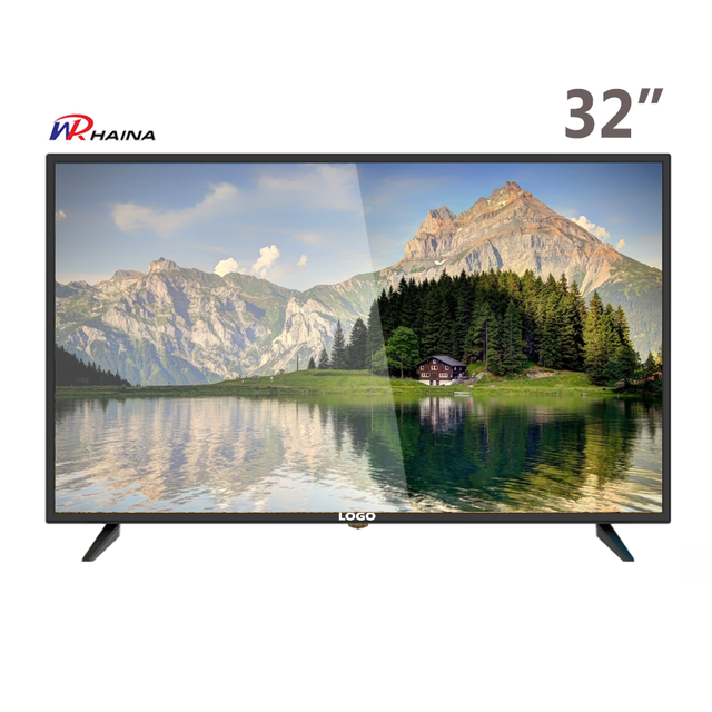HAINA Wholesale Television Oem Manufacturer HD 32 Pulgadas Smart DVB-T2 DVB-S2 32 Inch Double Glass Android Tv with bluetooth