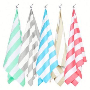 High Quality Print Towels With Logo Water Absorption Sand Free Custom Microfiber Beach Towel - Product Image 1