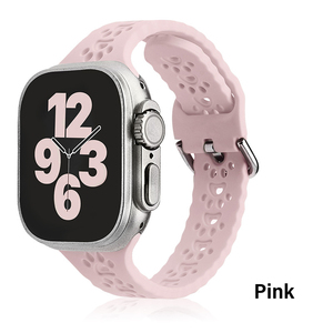 <span class=keywords><strong>Correa</strong></span> de reloj de silicona para <span class=keywords><strong>Apple</strong></span> 8/9 se Universal Cat Claw Three Star Buckle Color sólido Luxury Charms <span class=keywords><strong>Watch</strong></span> Band - Product Image 5
