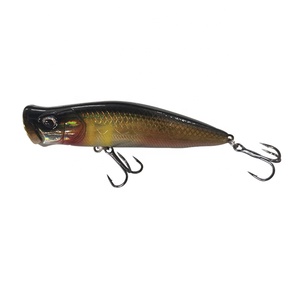 Remise LUTAC popper leurre Offre Spéciale TopWater 86mm 16g topwater popper pêche leurre dur appât leurre pêche - Product Image 2