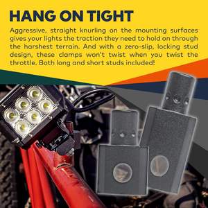 <span class=keywords><strong>LED</strong></span> Off-Road <span class=keywords><strong>Light</strong></span> Bar Kit Acessório com Telhado Rolo Gaiola Titular e Tubo Braçadeira Suporte de Montagem para Carros - Product Image 5