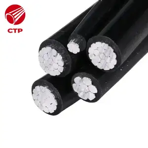 Cable de alimentación de voltaje medio ABC Cable de cobre Cable redondo XLPE 0.6kv 95mm Suministro DE FÁBRICA DE Vietnam, servicio OEM