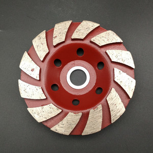 Diamond Bowl Grinding Disc 12 Segments Type 100 For Marble Cement Concrete - Product Image 2