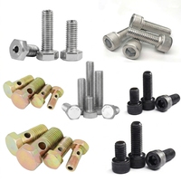 Baut Hex Din933 Kelas 4.8, Baut Kepala Hex Kuningan Din 933, Baut dan Mur Hex Baja Tahan Karat Din933 untuk Industri