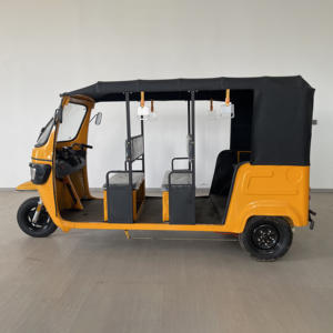 Triciclo elettrico <span class=keywords><strong>Tuk</strong></span> Dudu da 8 passeggeri 72V potente a corpo aperto 100 chilometro di autonomia scegli come desideri - Product Image 2