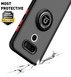 เคส K50 K51 Q92 K61สำหรับ LG Velvet 5G Q60ฝาหลังเกราะมีผิวด้านทำจากวัสดุ PC - Product Image 2