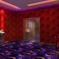Moquette économique de nouvelle conception pour salles de cinéma et salles de réunion