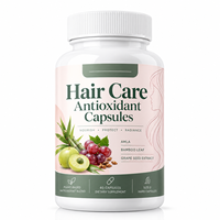 Capsules de complexe capillaire naturel Halal à base de feuilles de bambou avec formule d'extraits végétaux pour la supplémentation nutritionnelle quotidienne des adultes