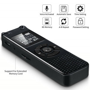 V91 Kỹ Thuật Số Ghi Âm Giọng Nói 32GB MP3 Máy Nghe Nhạc Với Giọng Nói Kích Hoạt Chế Độ Ghi Âm Bằng Giọng Nói Với Giá Rẻ Giá - Product Image 3