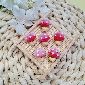 100 Piezas de Mini Hongos Kawaii para Decoración de Jardín de Hadas, Terrario de Musgo, Manualidades de Resina para Casa de Muñecas y Decoración del Hogar - Product Image 4