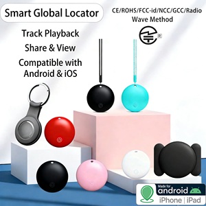 NOUVEAU Traceur GPS intelligent LBS mini pour animaux de compagnie, compatible Android et iOS, application privée, suivi stable, localisateur double système - Product Image 1