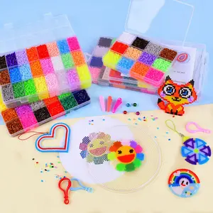 Multi Color 5mm 2.6mm Hama Fuse Beads kit Puzzle Iron Beads Toys Kid Educational DIY Perler Beads Toy Kits