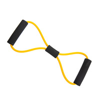 TPE 8 Word Fitness Yoga goma resistencia bandas de goma Fitness banda elástica Fitness equipo expansor entrenamiento gimnasio ejercicio tren