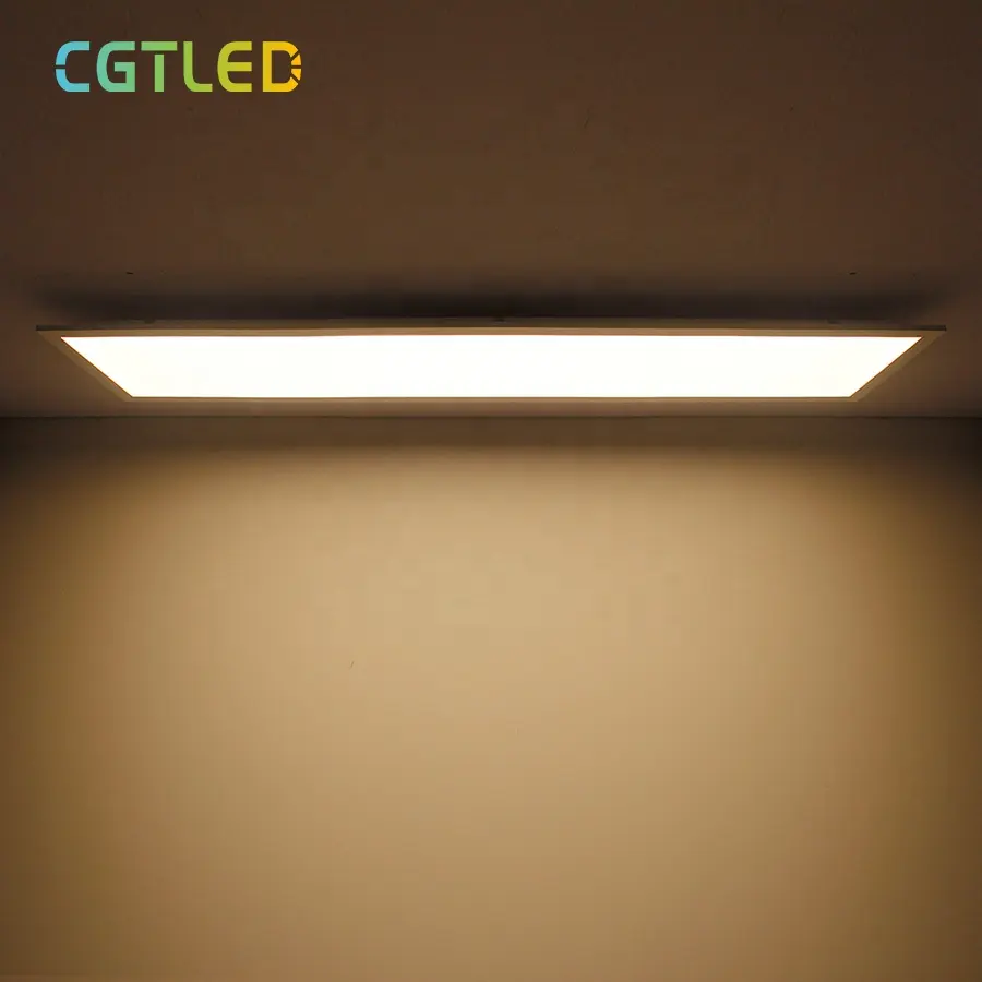 Cgt Licht Plafond Laag Ugr16 60X60 60X120 20X120 36W Cct Selecteerbaar 6000K Daglicht Opgedoken Gemonteerd Slanke Achtergrondverlichting Led Paneellamp