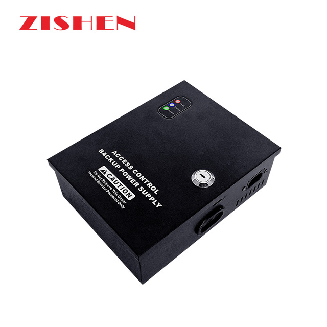High Quality Waterproof 12V 5A Single Output Outdoor Power Supply with Rechargeable Battery for Access Control System