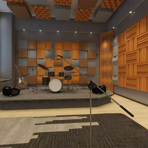 Diffuseur acoustique <span class=keywords><strong>en</strong></span> <span class=keywords><strong>bois</strong></span> pour <span class=keywords><strong>studio</strong></span> d'enregistrement, équipement d'isolation sonore pour <span class=keywords><strong>studio</strong></span> de musique - Product Image 5
