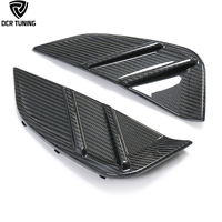 Garniture de ventilation de garde-boue en fibre de carbone sèche style MP G82 pour BMW G82 G83 M4 2021-ON, garniture de grille latérale en carbone véritable, kits de carrosserie
