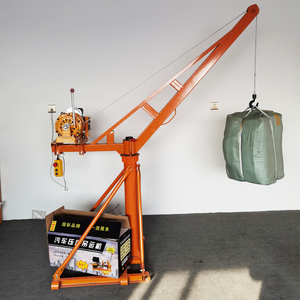 400kg-500kg Construction toit grue de levage extérieur Portable câble métallique Mini trépied - Product Image 5