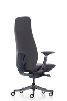 Chaise de bureau de direction à dossier haut en cuir luxueux, mobilier de bureau en gros, chaise de bureau pivotante de haute qualité pour le télétravail