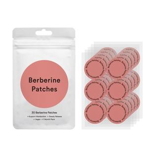 30 Patchs Transdermiques Biodégradables, Véganes et Imperméables à la Berbérine pour la Perte de Poids et le Soutien Immunitaire avec Cannelle - Product Image 1