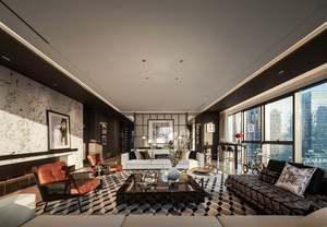 Supdesigner Luxury 3D Restaurant, Design d'intérieur, Hôtel, Villa, Chambre, Salle à manger, Service de matériaux de construction tout-en-un - Product Image 4