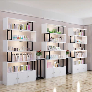 Étagère de rangement en bois de qualité supérieure, librement combinable, bibliothèque, salon, hôtel, boutique de beauté, armoire de présentation de produits - Product Image 2