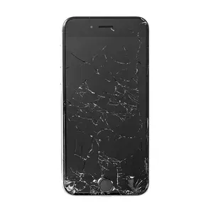 Gebarsten Gebroken Beschadigde Mobiele Telefoon Lcd-scherm Reparatie Service