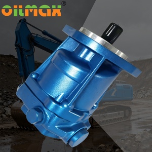 มอเตอร์ปั๊มไฮดรอลิก Oilmax รุ่น MFE15 15T แบบทางเข้า-ออกด้านหลัง ยี่ห้อ Eaton Vickers แบบปริมาตรคงที่ สำหรับรถ TEREX ซีรีส์ TR - Product Image 1