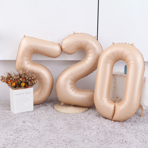 Palloncini Gonfiabili in Foil di Alta Qualità, Numeri da 0 a 9, 40 Pollici, Colorati, per Feste - Product Image 6