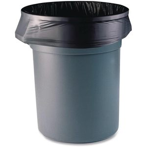 60 Galones Bolsas de Basura Negras de Alta Densidad de 22 Micras, 38 x 60 Pulgadas Boardwalk Z7660WKKR01 (150/Caja) - Product Image 4