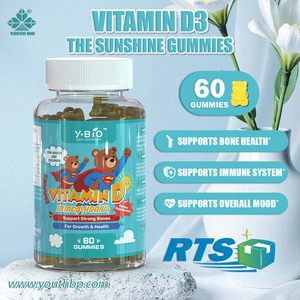 Gomitas de Vitamina D3 <span class=keywords><strong>para</strong></span> Apoyar la Fuerza Muscular en Adultos Mayores, Listas <span class=keywords><strong>para</strong></span> Enviar, 400 UI <span class=keywords><strong>para</strong></span> Exposición Solar Limitada, Caramelos Blandos - Product Image 6