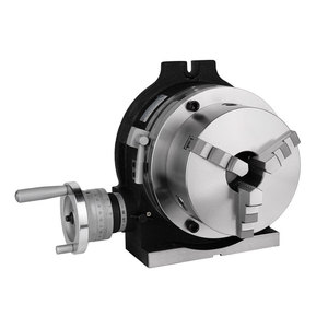 Cabezal divisor de mesa giratoria Manual TSL300/con mandril de tres mordazas de 10 "para máquina de grabado de torno de fresado de perforación <span class=keywords><strong>Cnc</strong></span> - Product Image 1
