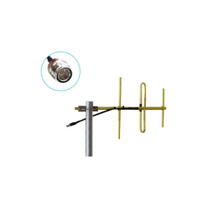 Antenne Yagi à gain élevé à 3 éléments 400G/3 400-470 MHz 7 dBi, antenne de communication UHF en alliage d'aluminium doré - Product Image 3