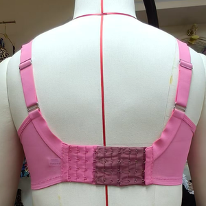 Nhà Máy Tùy Chỉnh Cao Bền Nâng Áo Ngực Rất Sexy Vì Vậy Bị Ám Màu Đỏ Mịn Bướm Hình Cốc Lớn Đồng Bằng Màu Đỏ Bướm Áo Ngực - Product Image 2