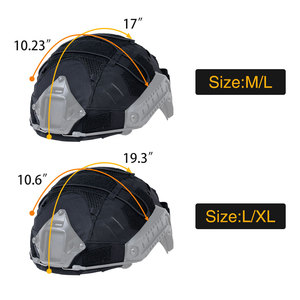 Idogear Fast NVG กระเป๋าแบตเตอรี่หมวกกันน็อคตัดด้วยเลเซอร์น้ำหนักที่สมดุลทางยุทธวิธีหมวกกันน็อคสำหรับการป้องกันตัวเอง - Product Image 4